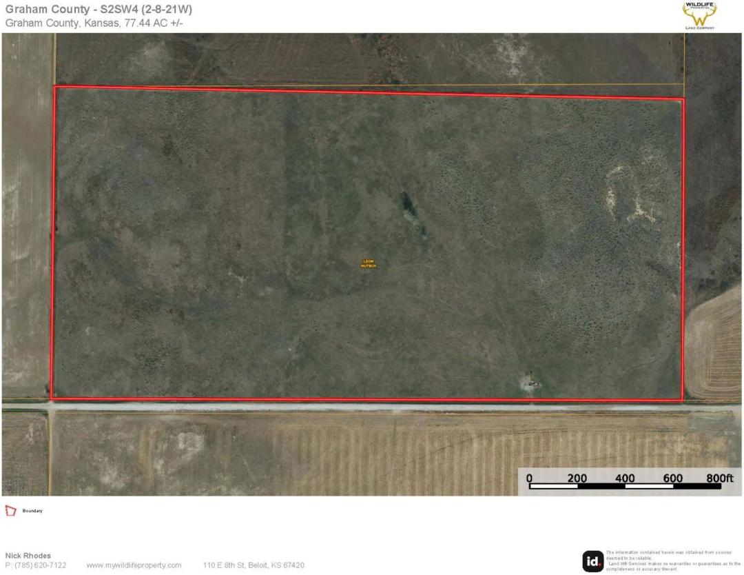 77.44 Acres Native Grass for Sale in Graham County