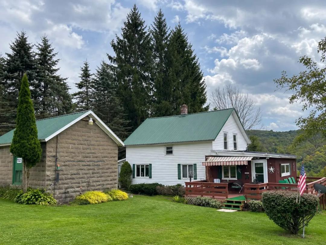 Country Home with Large Garage and Views in Bolivar NY 7321 Shaner Hill Rd