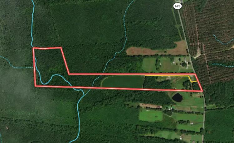 36.23 acres of Residential / Agricultural / Recreational and Timber Land For Sale in Brunswick County VA!