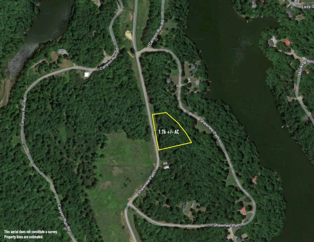 1.76 +/- Acre Building Lot at Lake Malone!