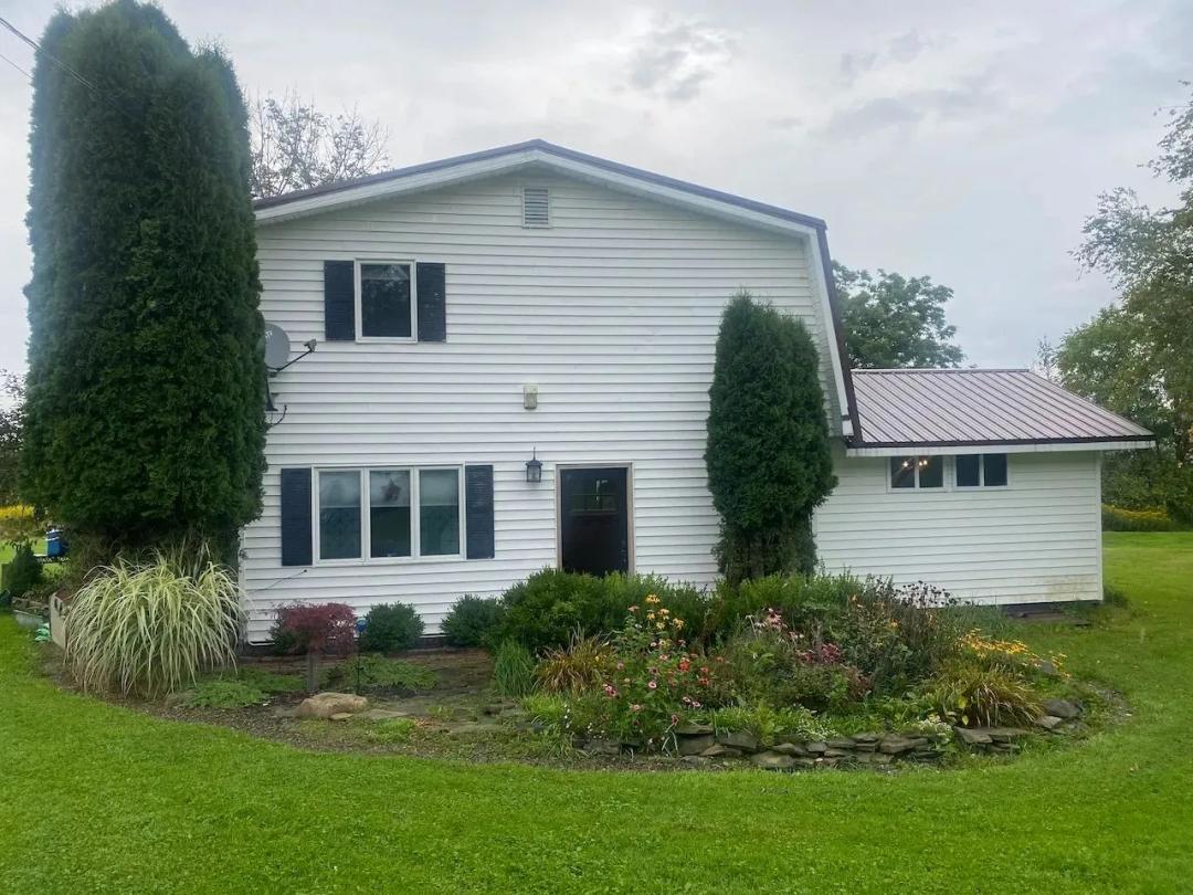 51 acres House with Garage, Pond and Hilltop Views in Angelica NY 8578 County Rd 15