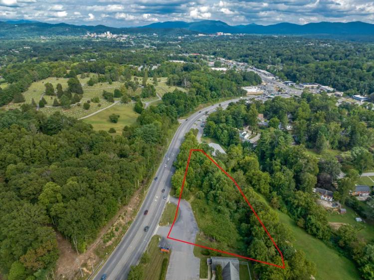2.04+/- acre commercial development land with high visibility on a major 5-lane highway
