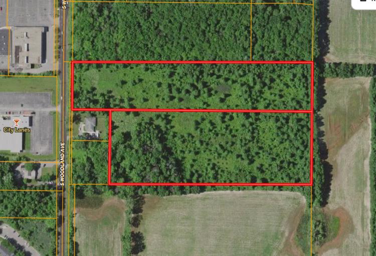 17.52 +/- ACRES ZONED B-2 / S WOODLAND AVE MICHIGAN CITY, IN / POTENTIAL BUILDING SITE / LAPORTE COUNTY