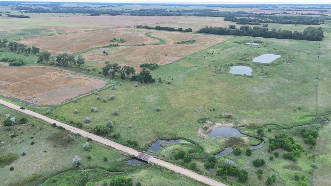 160 +/- Acres | Reno County, KS – Premier Hunting, Fishing & Income-Producing Land