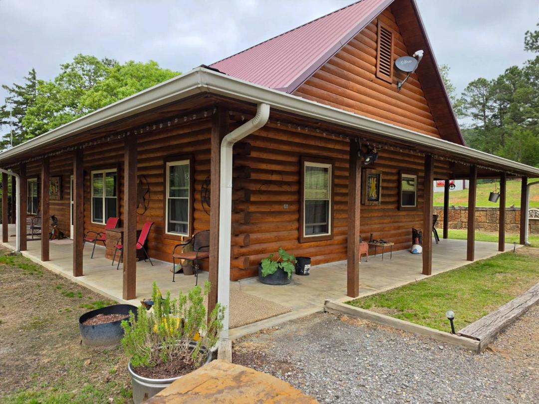 The Ultimate Recreational Property W/ Log Home On 7.65 Acres