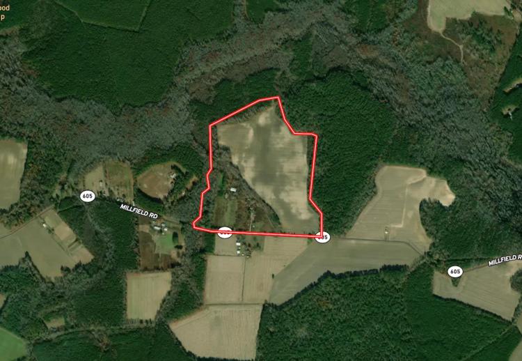 UNDER CONTRACT!!  89.45 acres of Residential / Farm and Hunting Land For Sale in Southampton County VA!