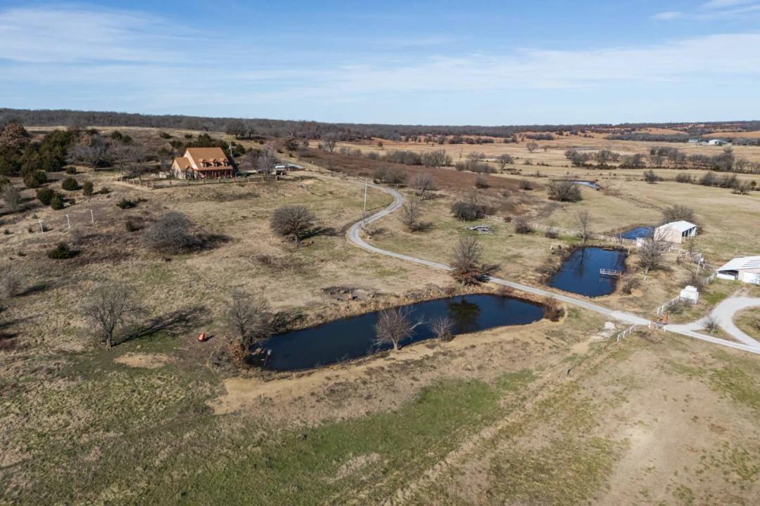 Rolling Hills Ranch 80 with Custom Home and Panoramic Views