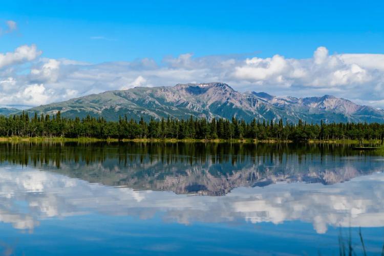 Big Lake Alaska - Borders Small Lake - Surrounded by State of Alaska lands