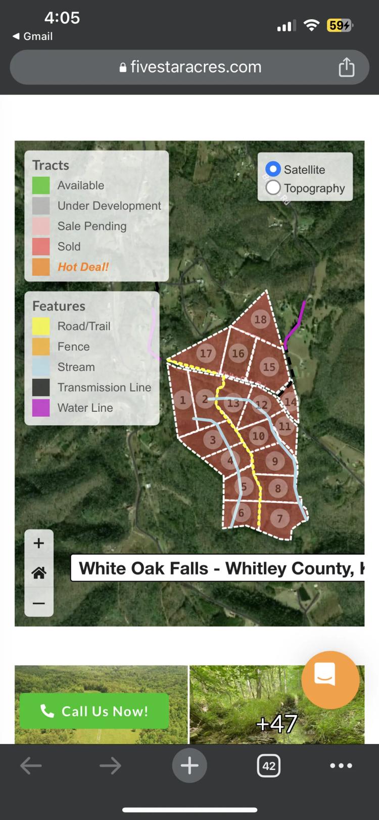 White Oak Falls Tract #17