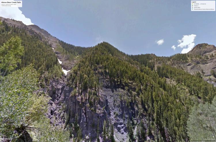 Ouray Colorado Above Bear Creek Falls & Hwy 550 - 2 Patented Mining Claims