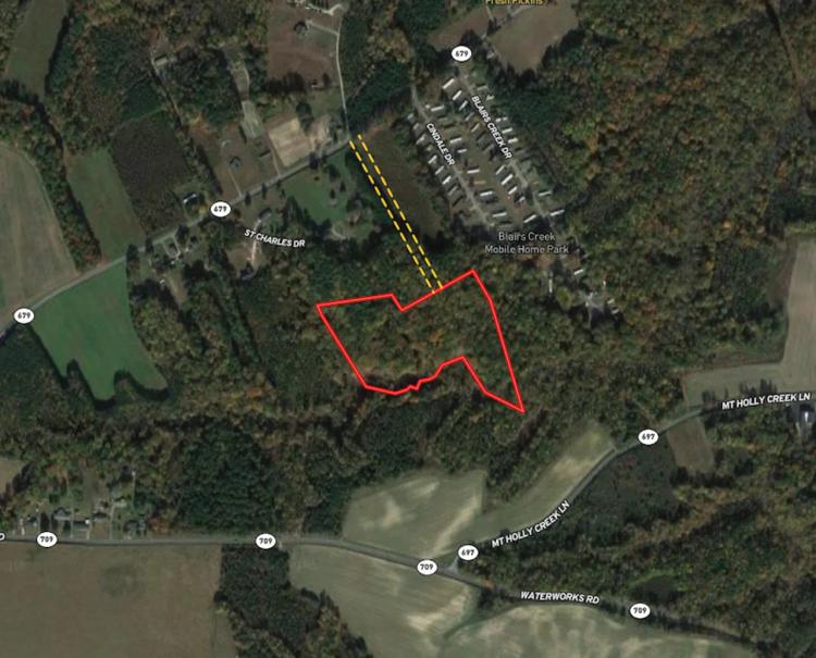 UNDER CONTRACT!!  10.68 acres of Hunting, Recreational, or Residential Land For Sale in Isle of Wight County VA!