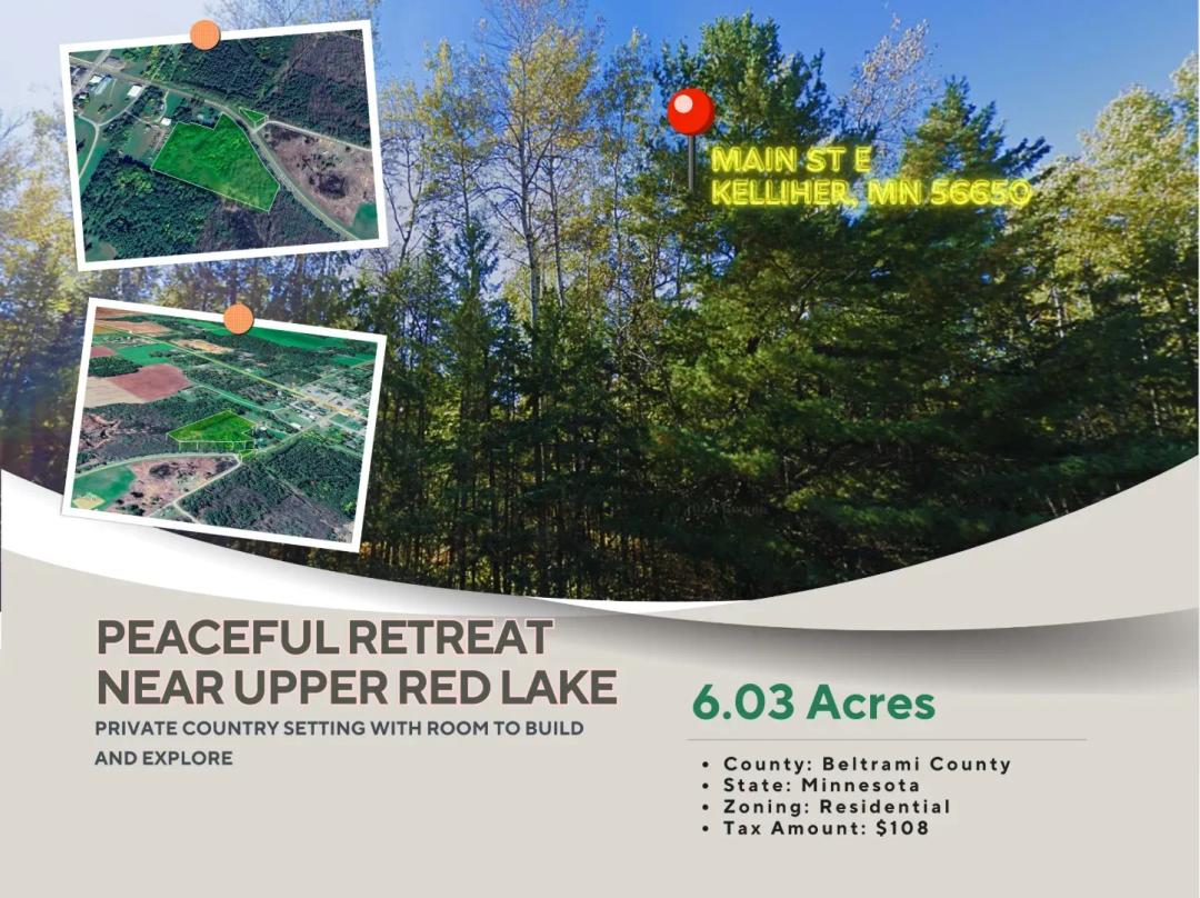 Peaceful Retreat Near Upper Red Lake – 6 Acres in Beltrami County