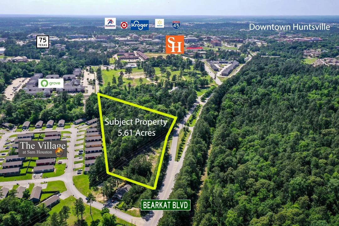 5.61 Acres Prime Development - Bearkat Blvd, Huntsville, TX