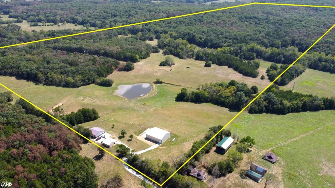 Ozark Acreage with Cabin and Airplane Hangar