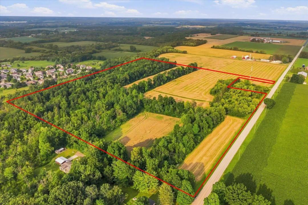 Washington County, WI Land For Sale: 37.52 Acres of Mixed Land Types