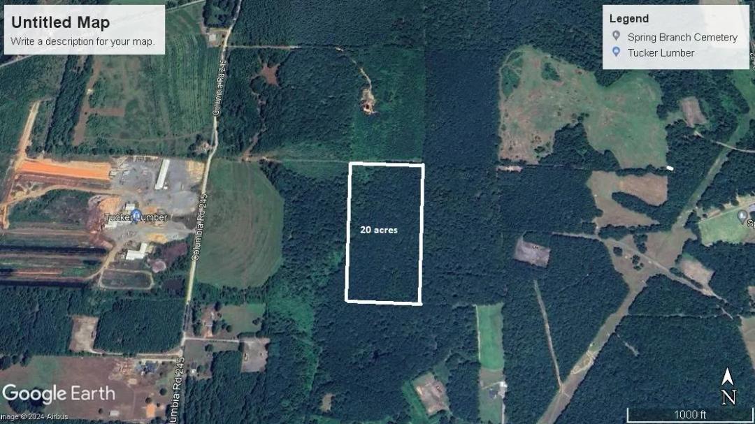 20.00 Acres at 00 Columbia Road 245