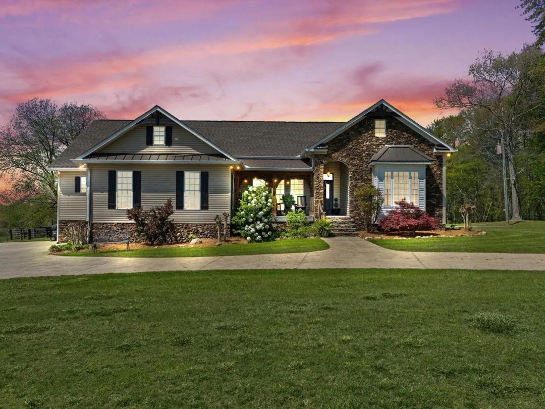 Custom Home with 5.75+/- AC