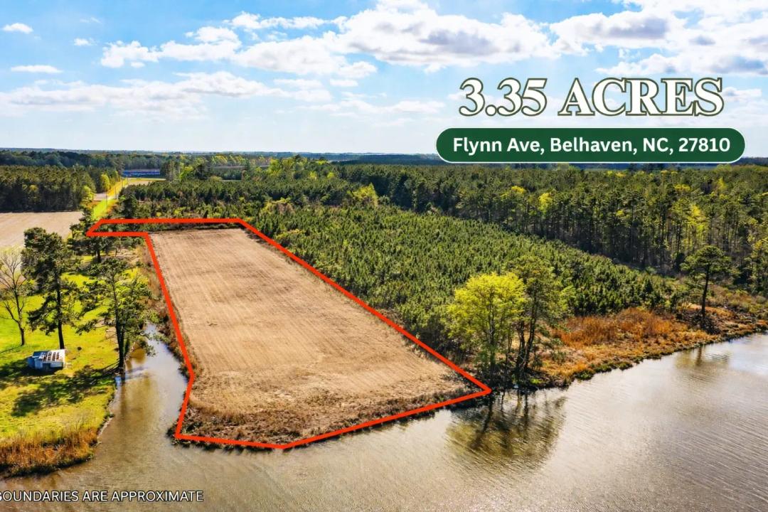 3.35 Acres Waterfront with No Restrictions