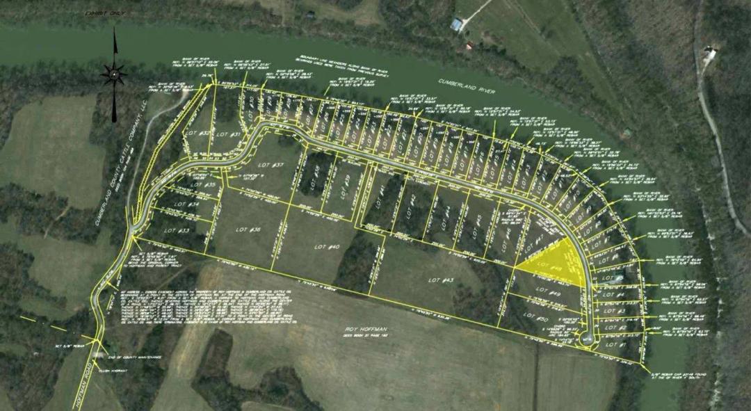 Cumberland River Property with Utilities Installed For Sale