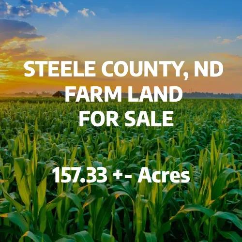 Steele County, ND Farmland for Sale 157.33 Acres
