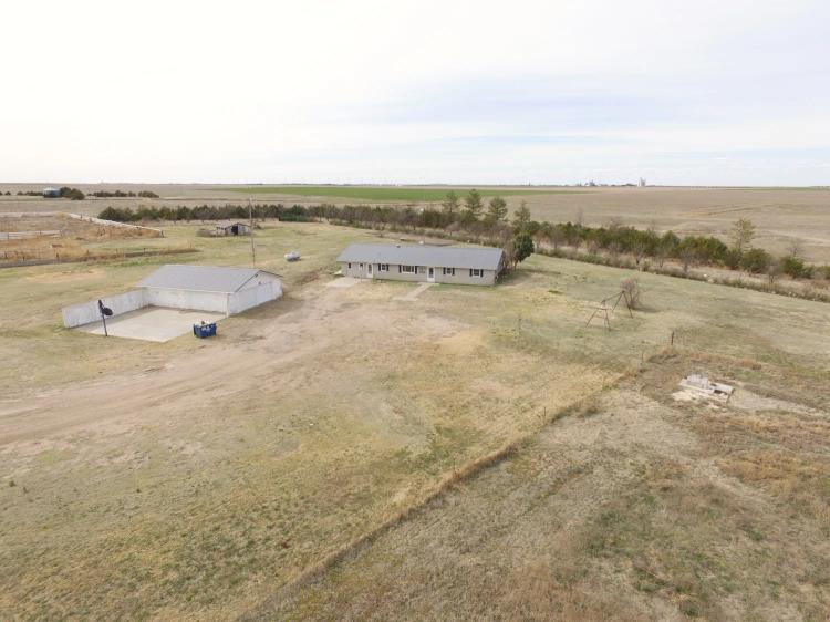 Home with 112.21 +/- Acre Pasture in Scott County, Kansas