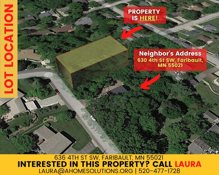 0.35-acre vacant land in Faribault, MN. Unbelievably 50% off! 
