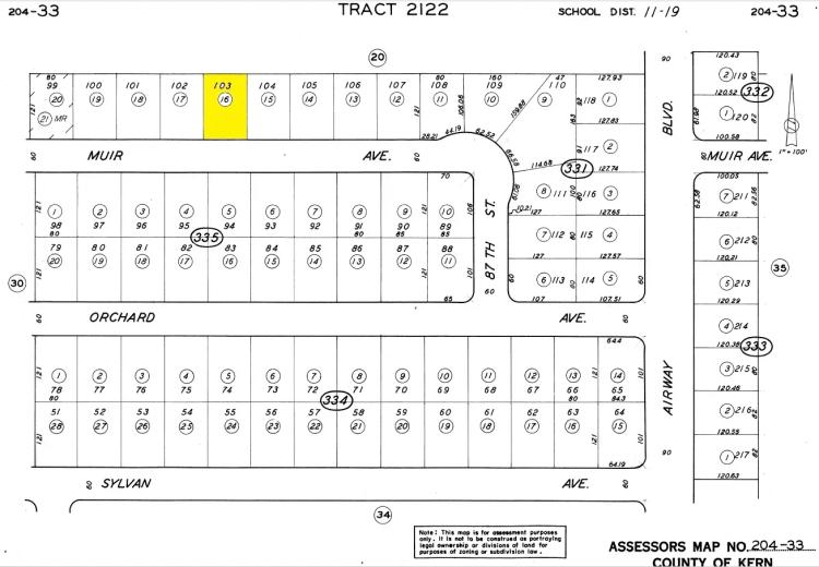L40078-1 .22 Acre Residential lot in California City, Kern County, CA $8,999