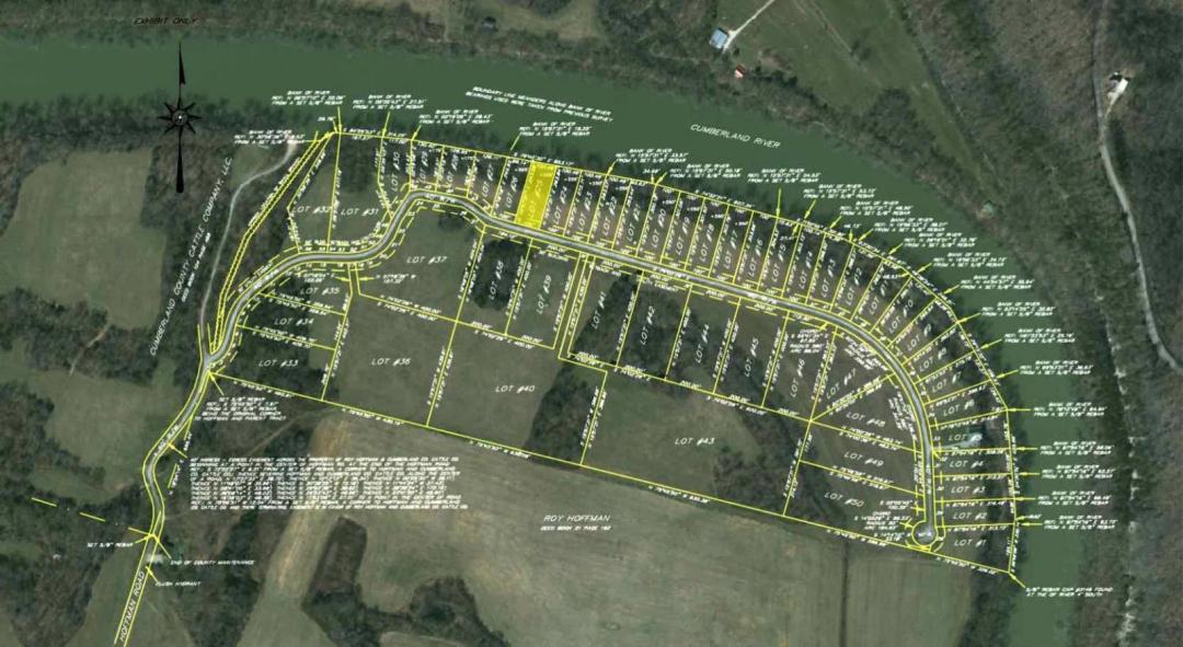 Cumberland River Property with Utilities Installed For Sale