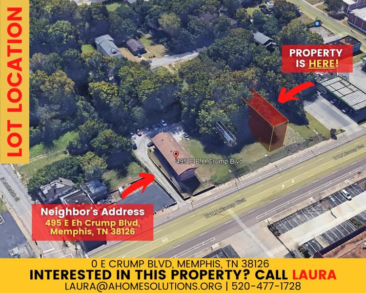 If you are looking for a GREAT INVESTMENT, this is it!  0.12-acre Vacant Lot Just 5 MINUTES from Memphis, TN