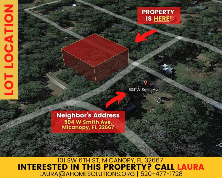 0.40-acre Vacant Land in a Historic Little Town near Gainesville & Ocala! Manufactured Homes Allowed!