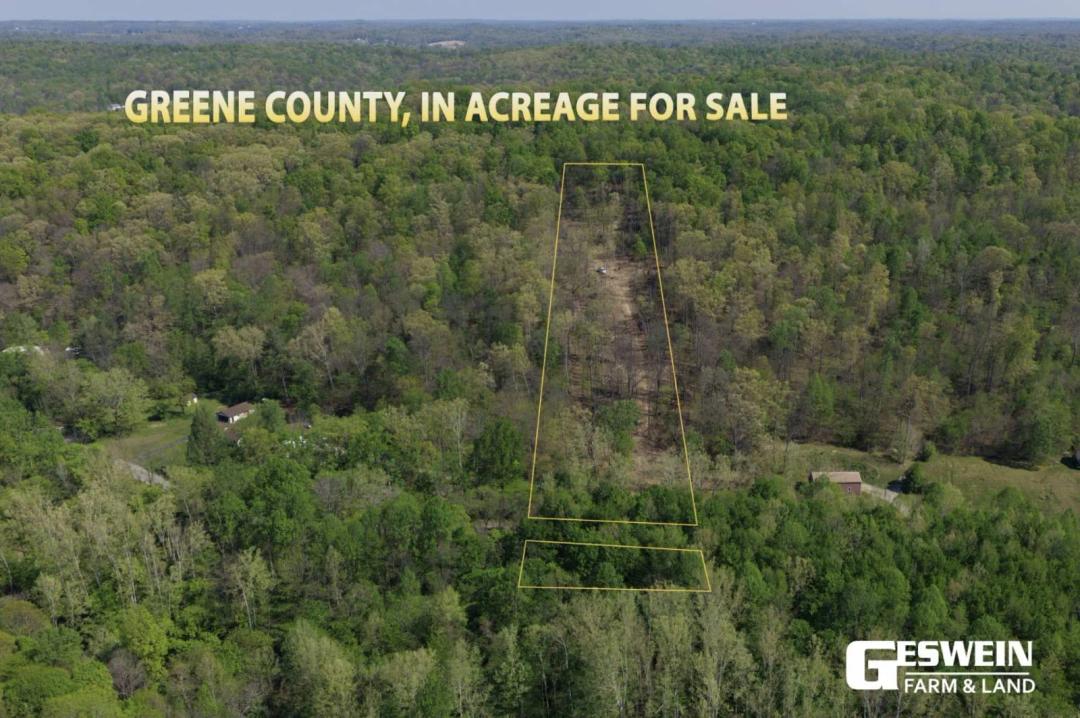 5 Acres Secluded Recreational Retreat in Greene County, Indiana