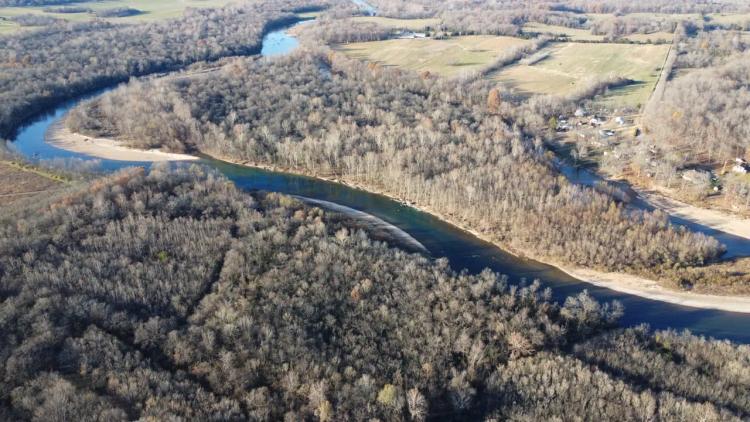 Current River Farm for sale in Ripley County, MO 171 acres +/-