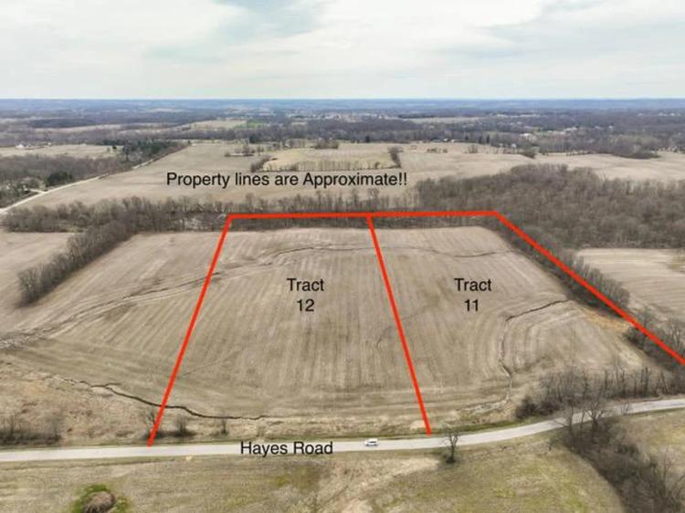 Hayes Rd Tract 11 - 12 acres - Licking County