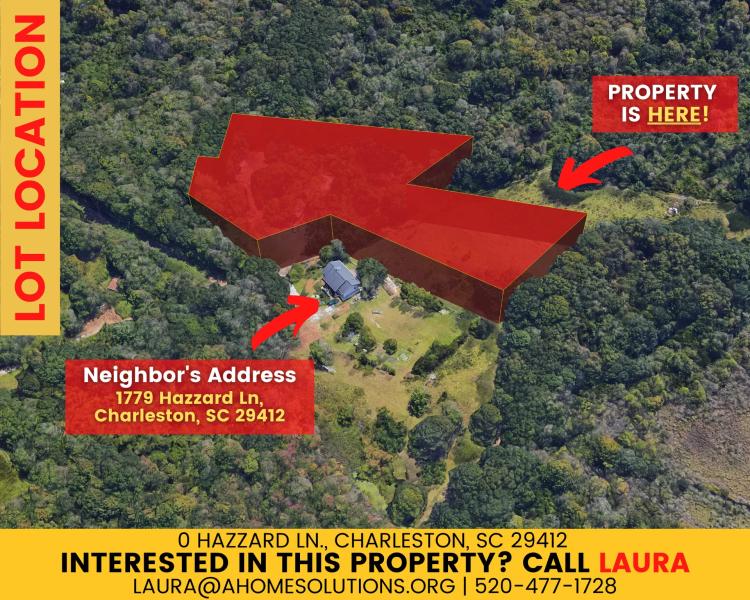 3.9ac Vacant Land in a Prime Location! Just 10min from Folly Beach