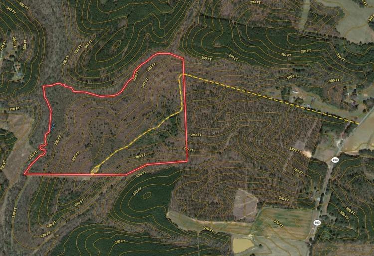 UNDER CONTRACT!!  53.5 Deeded acres of Recreational and Residential Land For Sale in Mecklenburg County VA!