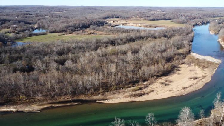 Current River Farm for sale in Ripley County, Missouri - 129ac +/-