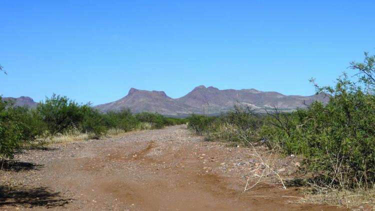 RV in the Arizona Desert