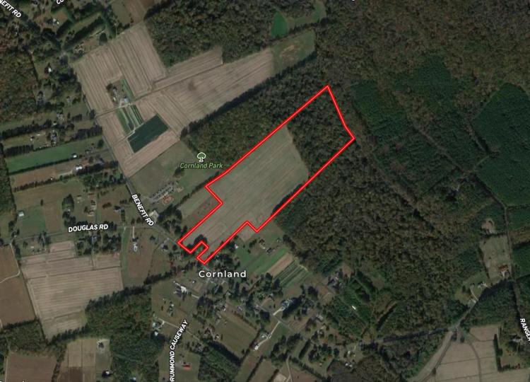UNDER CONTRACT!!  40 acres of Farming & Timberland For Sale in Chesapeake VA!