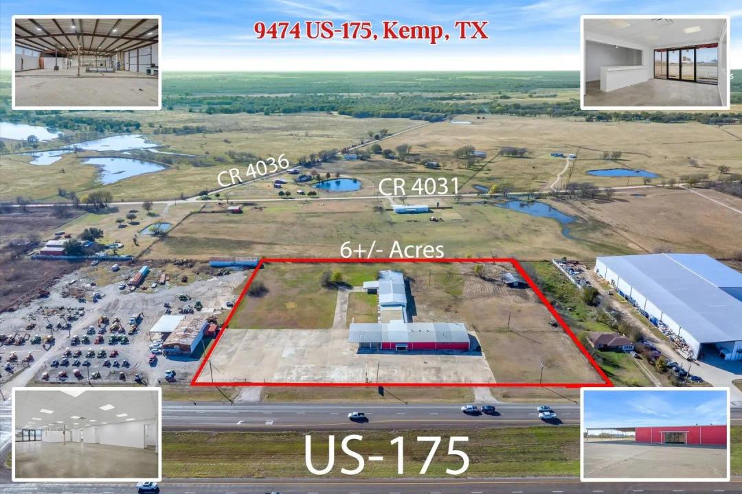 9474 HWY 175, Kemp, Texas 75143
