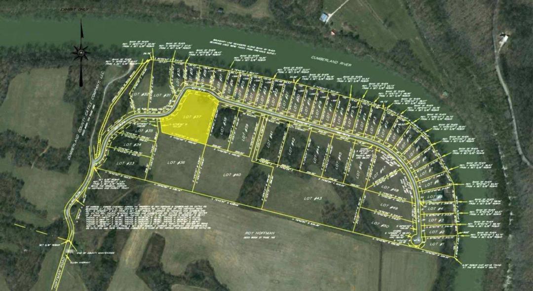 Cumberland River Property with Utilities Installed For Sale