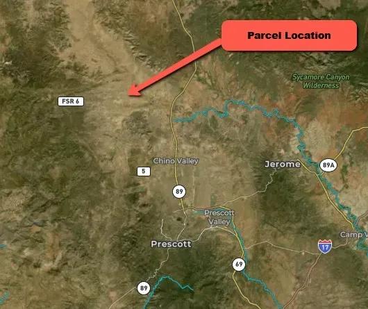 Combined 2.25-Acre Ranch Lots near Ash Fork, AZ – No HOA & Easy Access