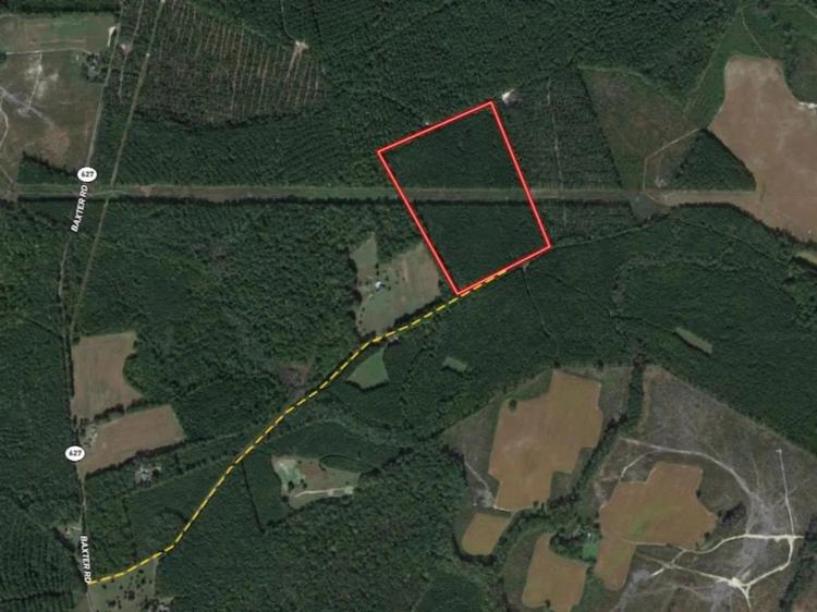 UNDER CONTRACT!!  25 Deeded Acres of Timberland For Sale in Sussex County VA!