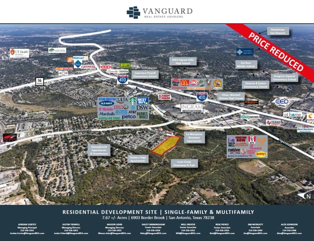 7.67+/- Acre Residential Development Site | San Antonio, TX