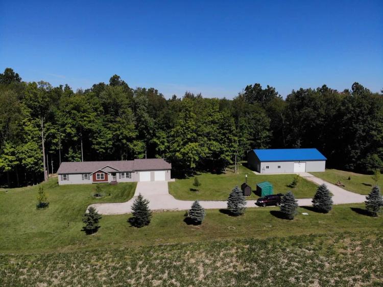 Sportsman paradise with tillable income located in Bloomingdale, MI.