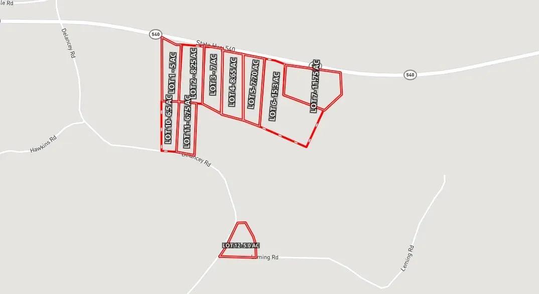 7.7 Acres (Lot 5) in Simpson County in Braxton, MS