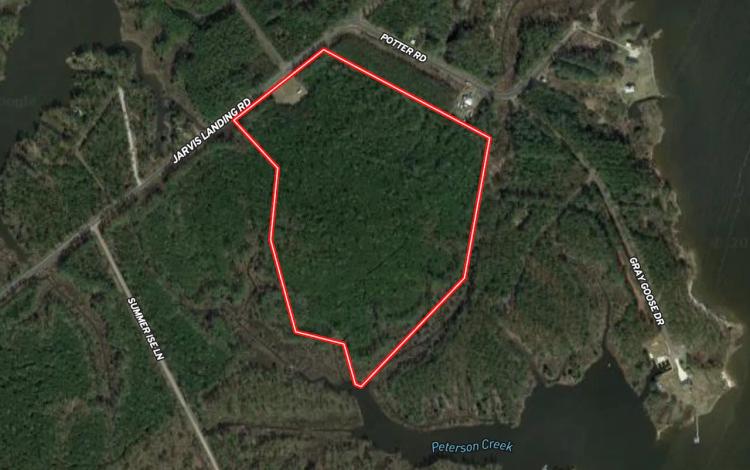 40.8 acres of Residential and Recreational Timberland For Sale in Beaufort County NC!