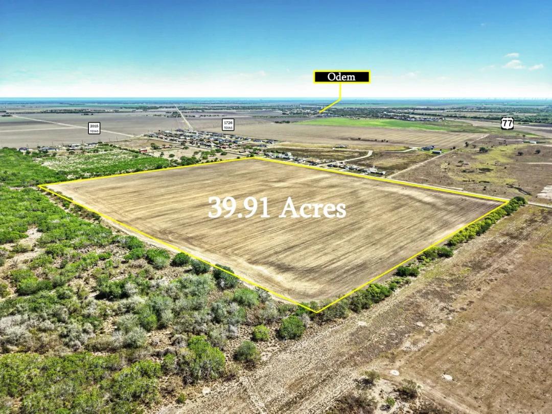 39.9 Acres of Farmland in San Patricio County, TX for Sale