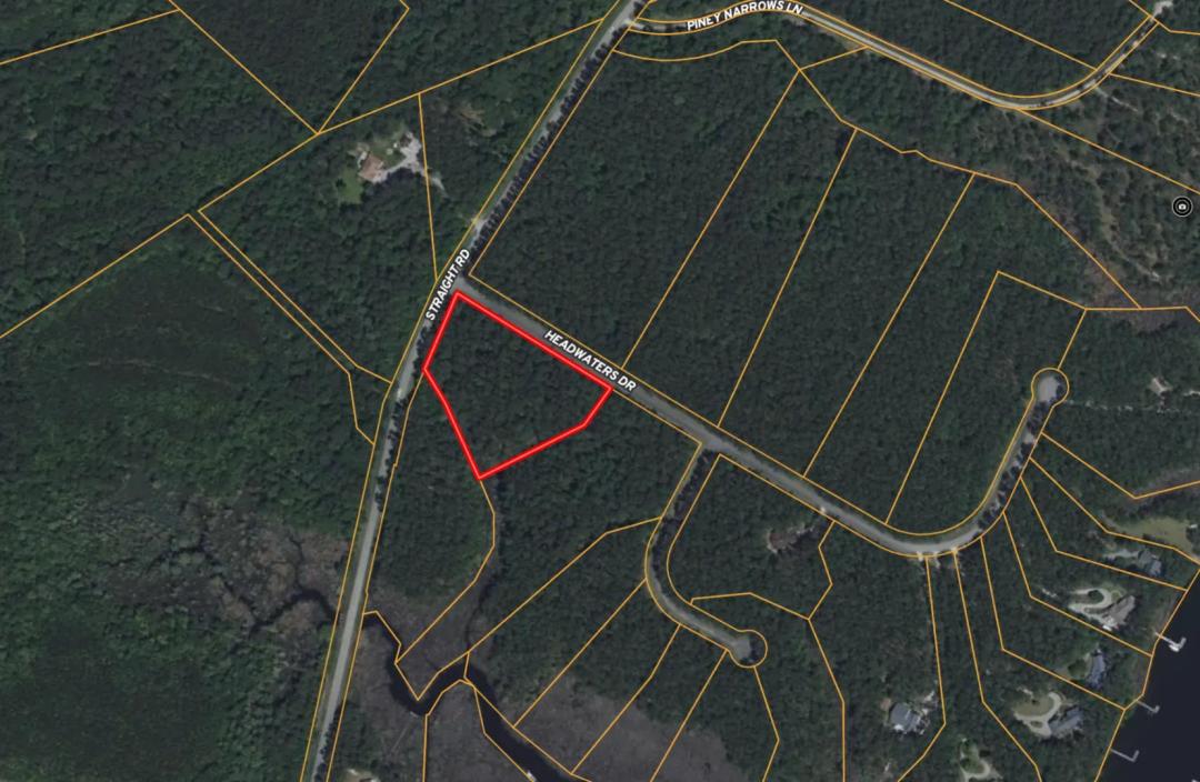 Water Access Lot with Boat Ramp - Oriental NC
