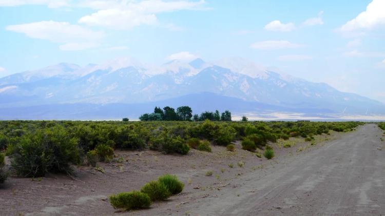 Scenic San Luis Valley - Across road from Government lands
