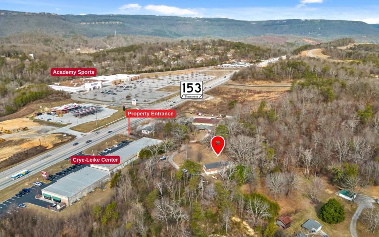 Commercial 2.72± acres with frontage on Highway 153